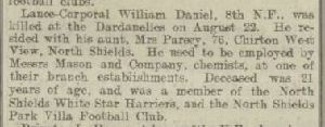 Newcastle Journal Wednesday 8th September 1915